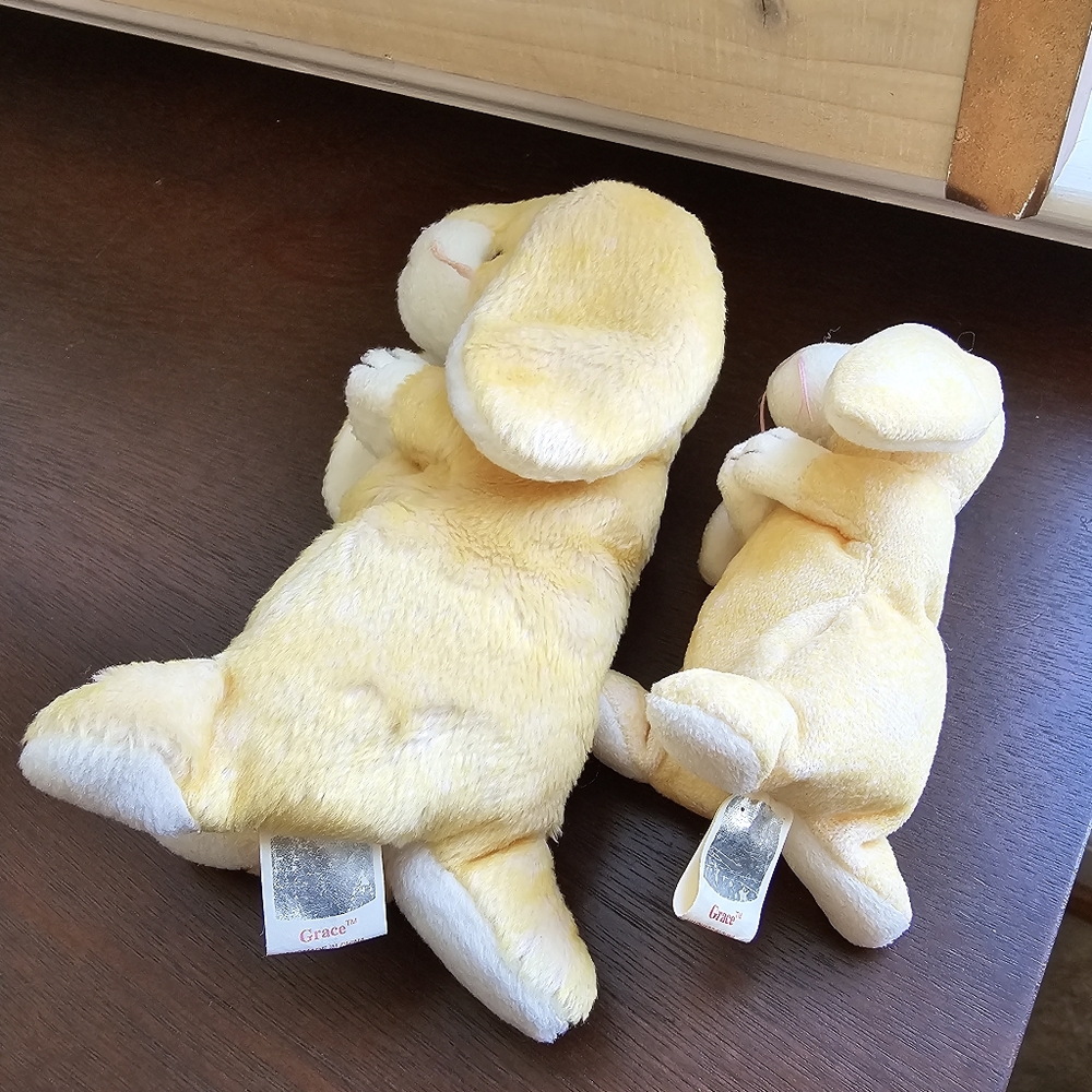 Ty® Grace™ & Basket Grace™ Original Beanie Baby Set of 2 - Picture 3 of 8